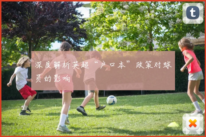 深度解析英超“户口本”政策对球员的影响